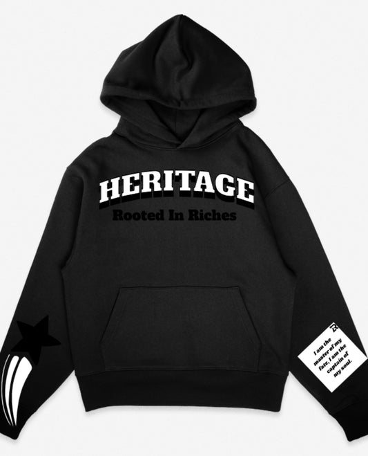 Satin Lined Heritage Blackout Hoodie (Pre Order)